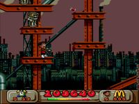Global Gladiators sur Sega Megadrive